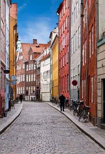 Rue Danoise Copenhague Wall Decal