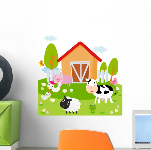 Rural Landscape with Farm