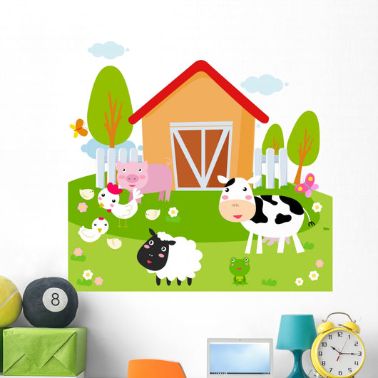 Rural Landscape with Farm