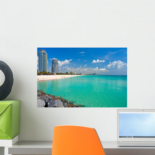 South Beach, Miami, Florida Wall Mural