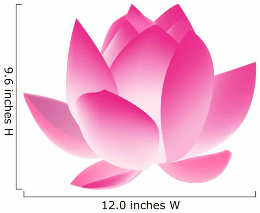 Lotus flower Wall Decal