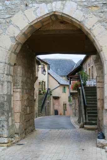 Village En Aveyron Wall Decal