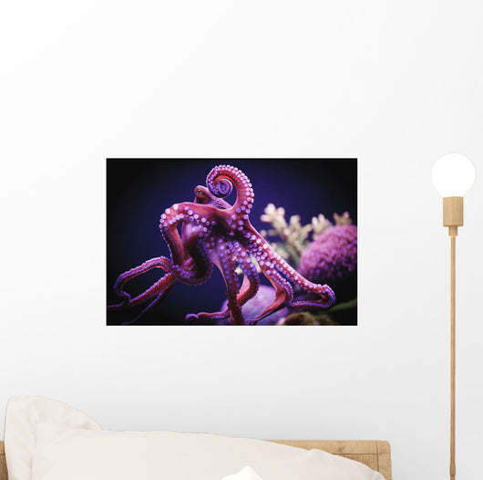 Octopus;Israel Wall Mural