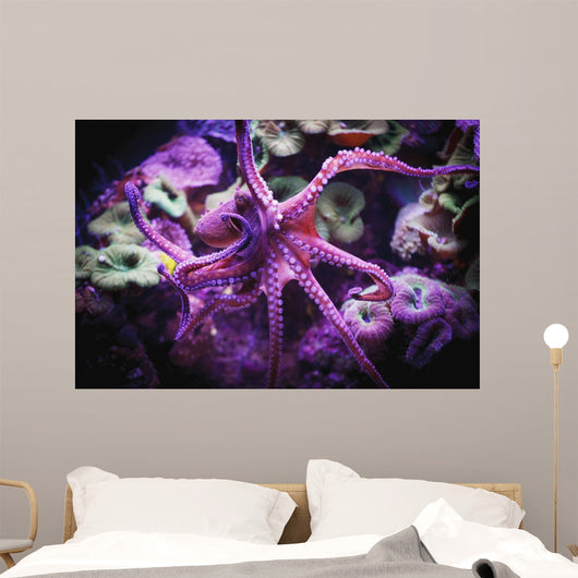 Octopus;Israel Wall Mural