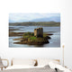 Castle Stalker, Loch Linnhe, Scotland, UK Wall Mural