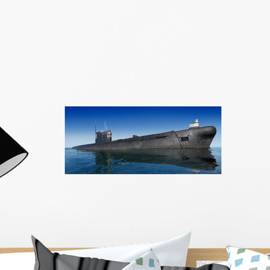russian submarine Wall Mural