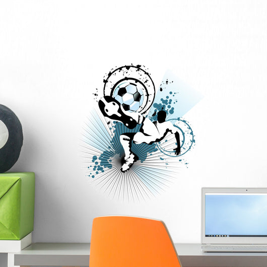 big soccer Wall Decal