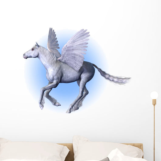 Winged Horse Pegasus Wall Decal