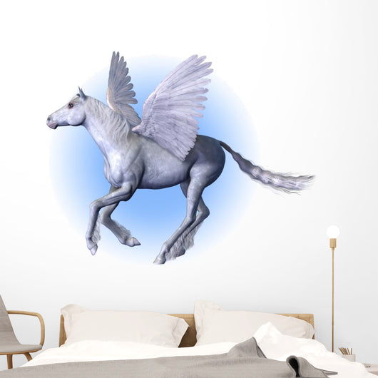 Winged Horse Pegasus Wall Decal