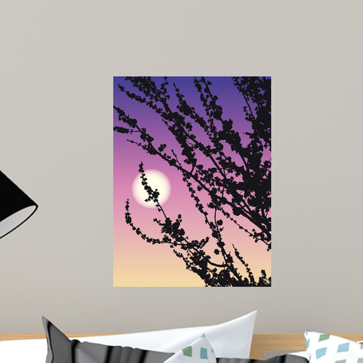Flowering Apricot Wall Mural