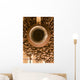 Coffe Beans and Jezve Wall Mural