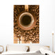 Coffe Beans and Jezve Wall Mural