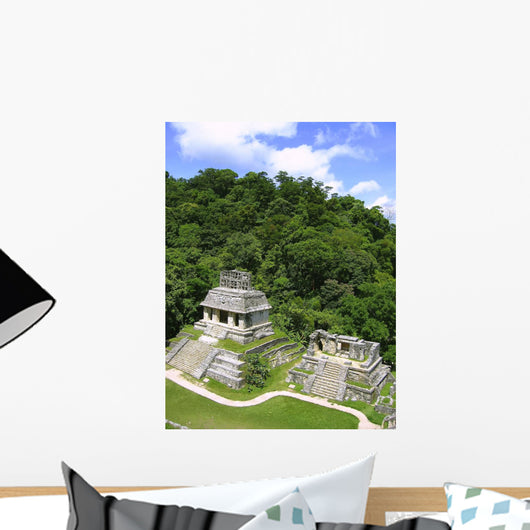 Palenque mayan ruins maya Chiapas Mexico Wall Mural
