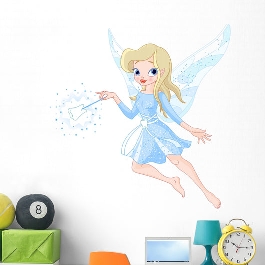 Tooth Fairy With Magic Wand Wall Decal