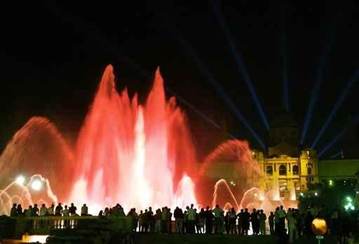Montjuic Magic Wall Decal