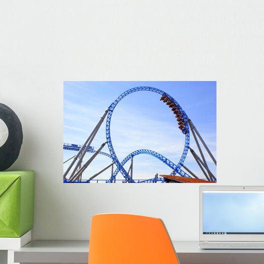Roller Coaster Wall Mural