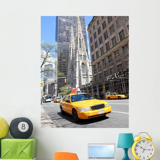 New york street scene Wall Mural