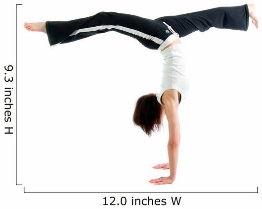 Girl Capoeira Dancer Posing