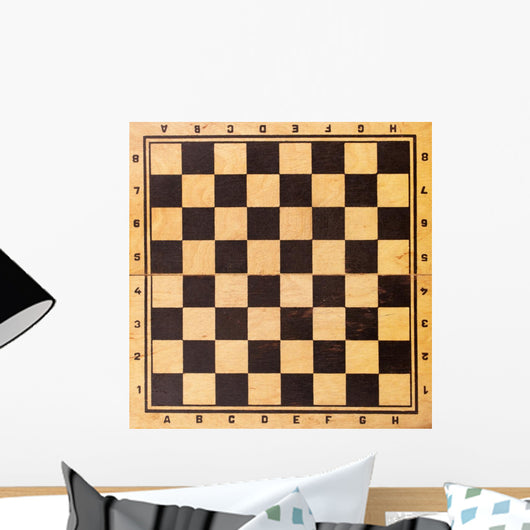 Old Chessboard Wall Mural