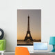 Paris Eiffel Tower Dawn Wall Mural