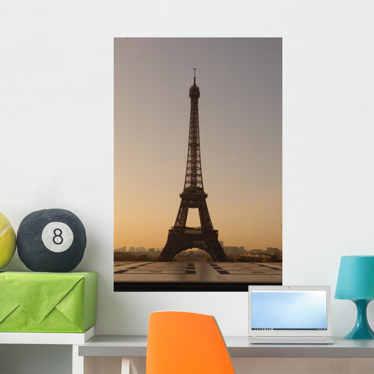 Paris Eiffel Tower Dawn Wall Mural