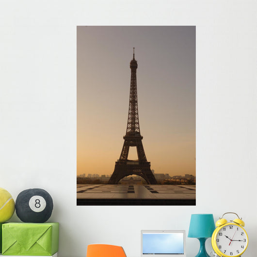 Paris Eiffel Tower Dawn Wall Mural