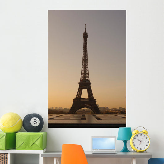 Paris Eiffel Tower Dawn Wall Mural