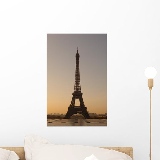 Eiffel Tower Dawn Wall Mural