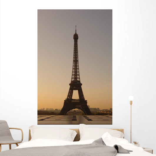 Eiffel Tower Dawn Wall Mural
