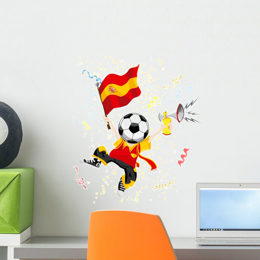 Spain Soccer Fan with
