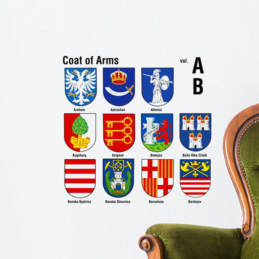 coat of arms ( ab ) Wall Decal