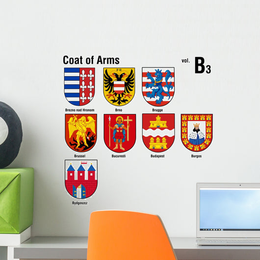Coat of Arms ( B3 ) Wall Decal