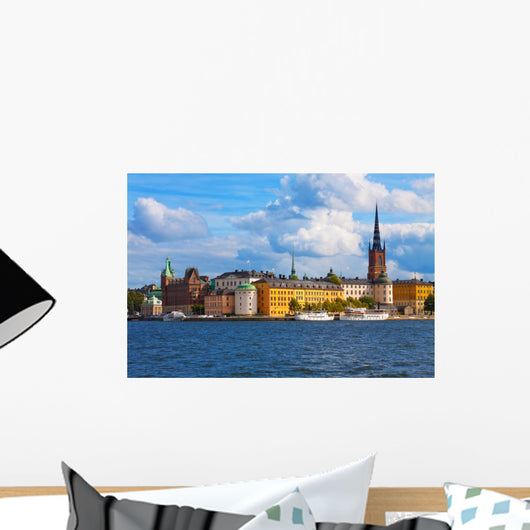 The Old Town in Stockholm, Sweden Wall Mural