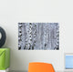 birch wood in winter Wall Mural
