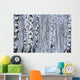 birch wood in winter Wall Mural