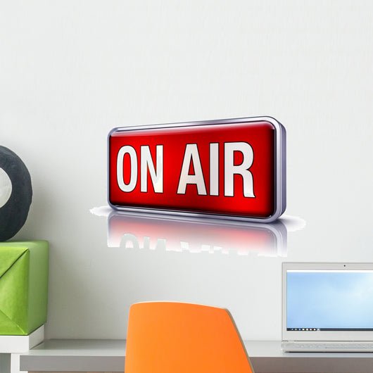 on air Wall Decal