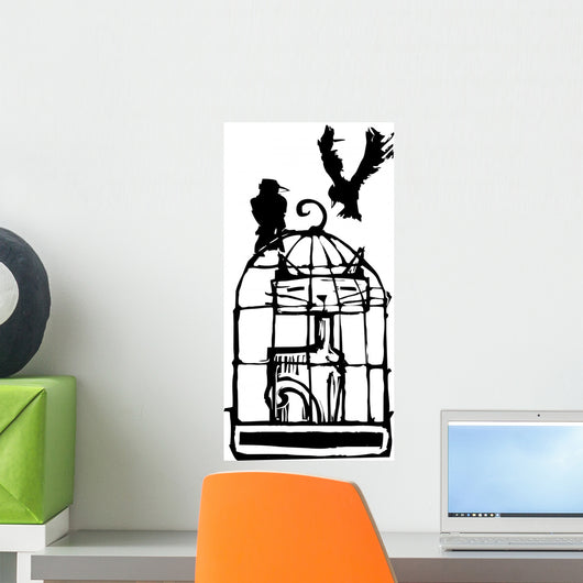 Cat Birdcage 1