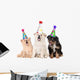 Puppies Singing Happy Birthday Song Wall Decal