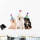 Puppies Singing Happy Birthday Song Wall Decal