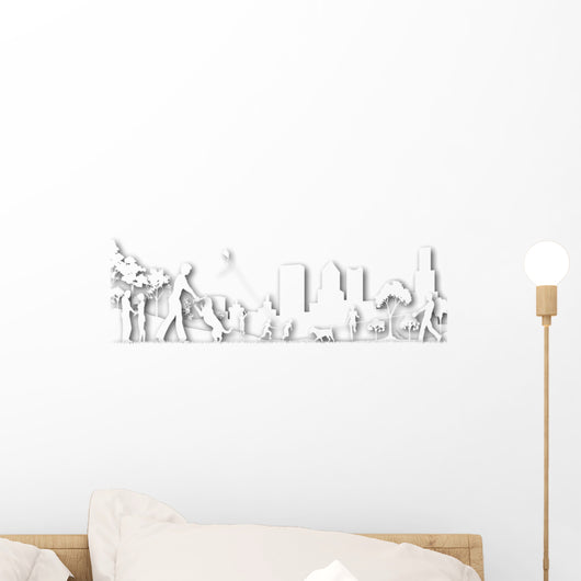 In the Park Wall Decal