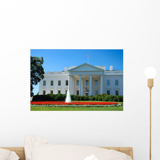 The White House in Washington DC Wall Mural