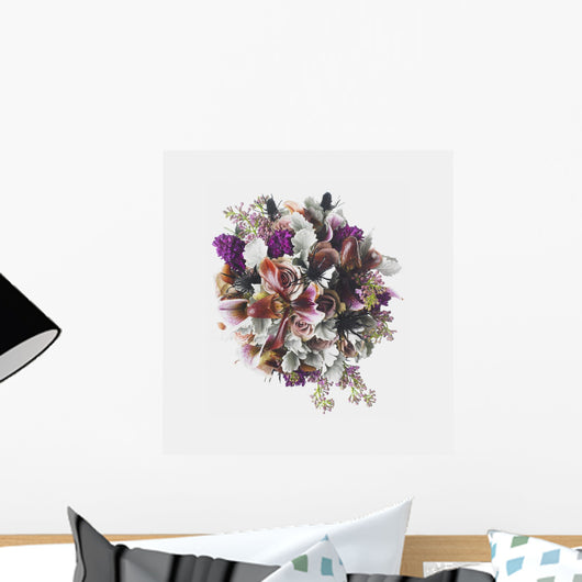 Bouquet of flowers Wall Mural