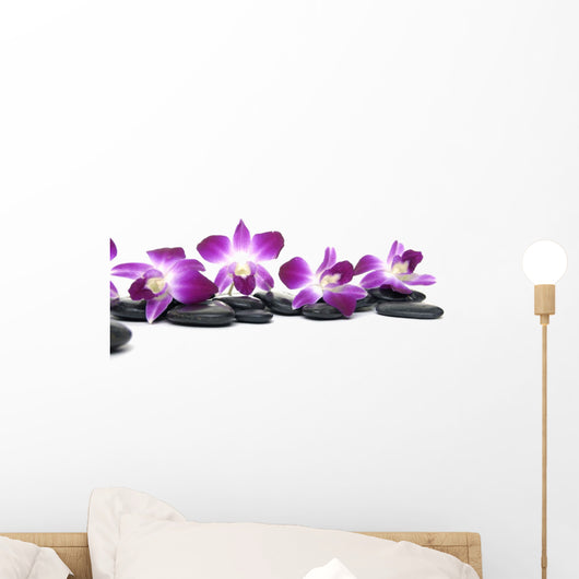 Orchid Flower Still Life Wall Decal