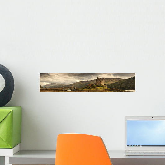 Castle On A Hill Wall Mural