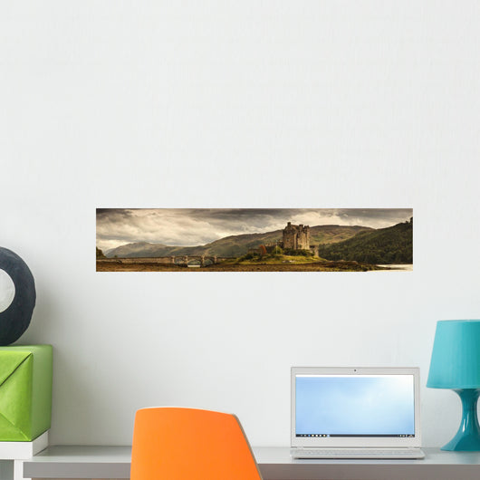 Castle On A Hill Wall Mural