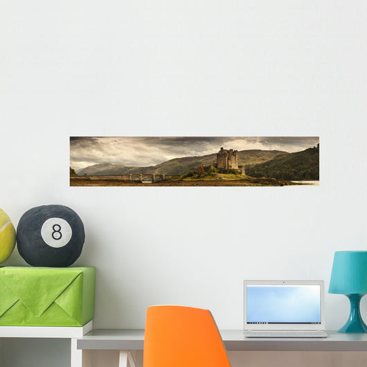 Castle On A Hill Wall Mural