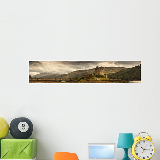 Castle On A Hill Wall Mural