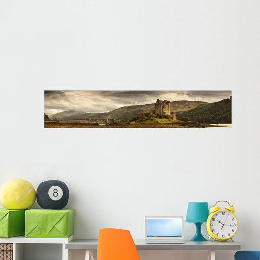 Castle On A Hill Wall Mural