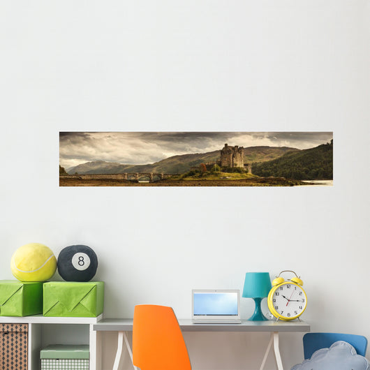 Castle On A Hill Wall Mural