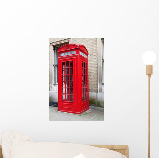 Typical Red London Phone Booth